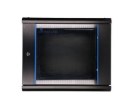 ExtraLink Wisząca 19" 9U 600x600mm (czarna) - 489306 - zdjęcie 6